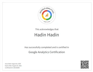google-analytics-certification-of freelance-digital-marketer-in-malappuram